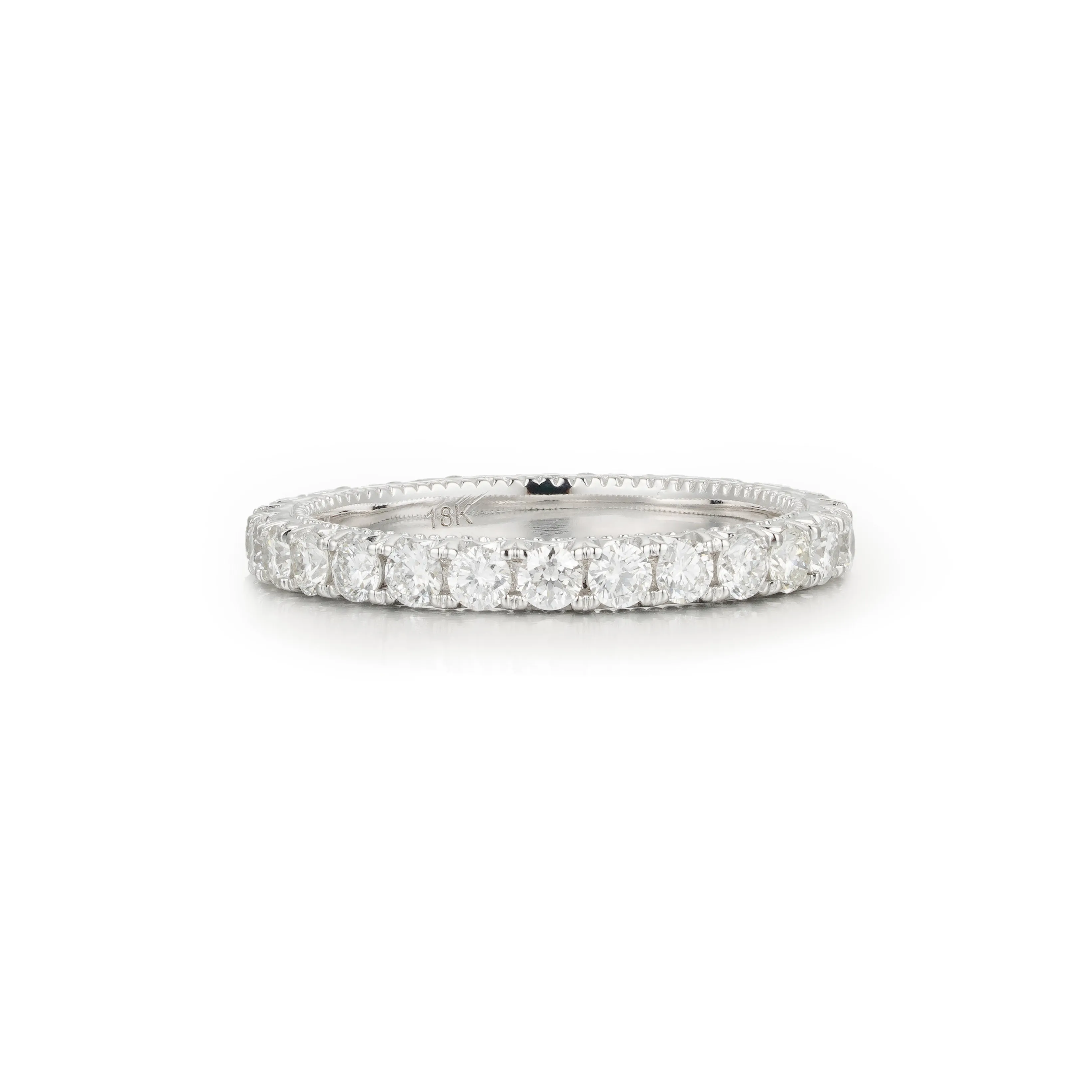 Orchid Gems 1.5 Pointers Miracle Edge Eternity Band