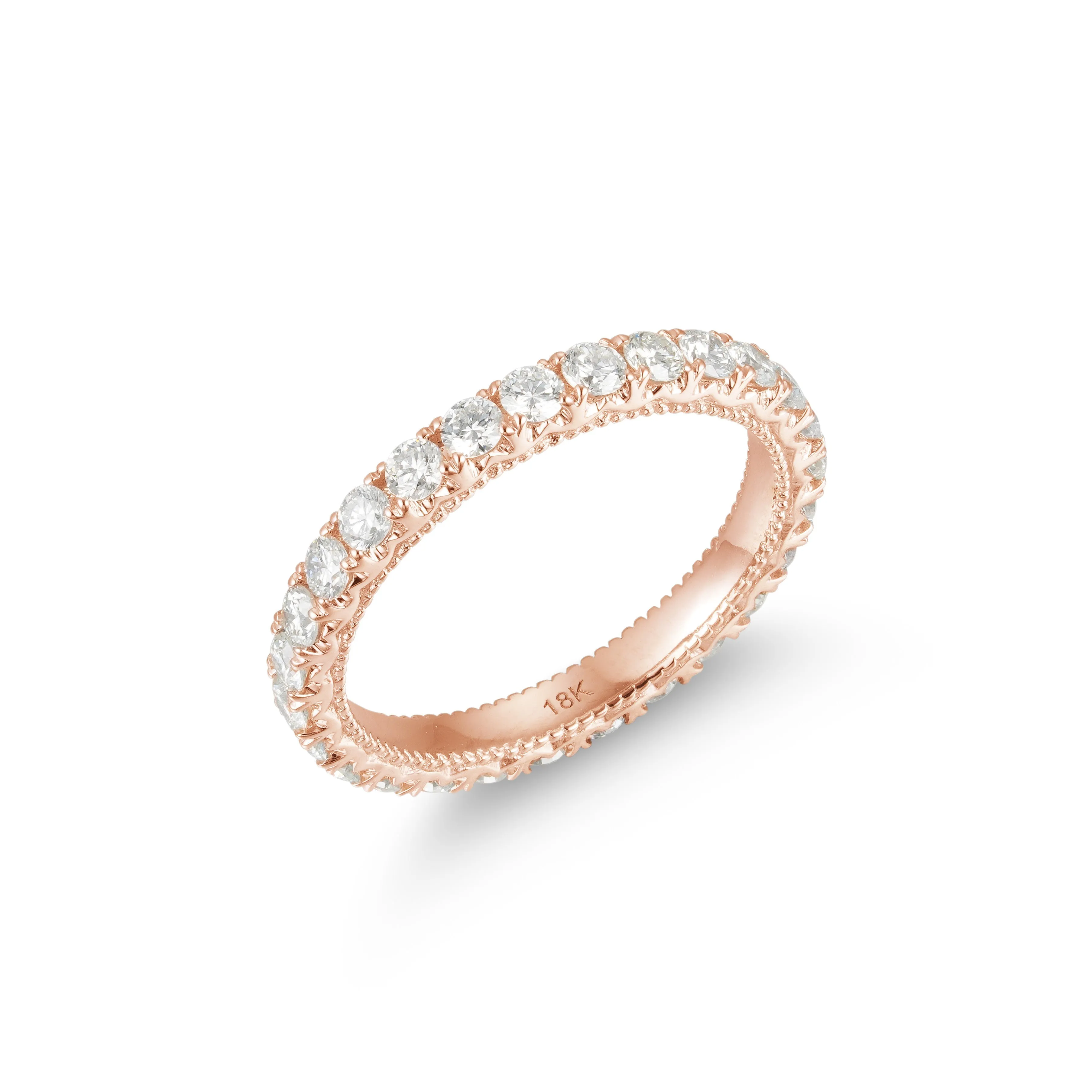 Orchid Gems 1.5 Pointers Miracle Edge Eternity Band