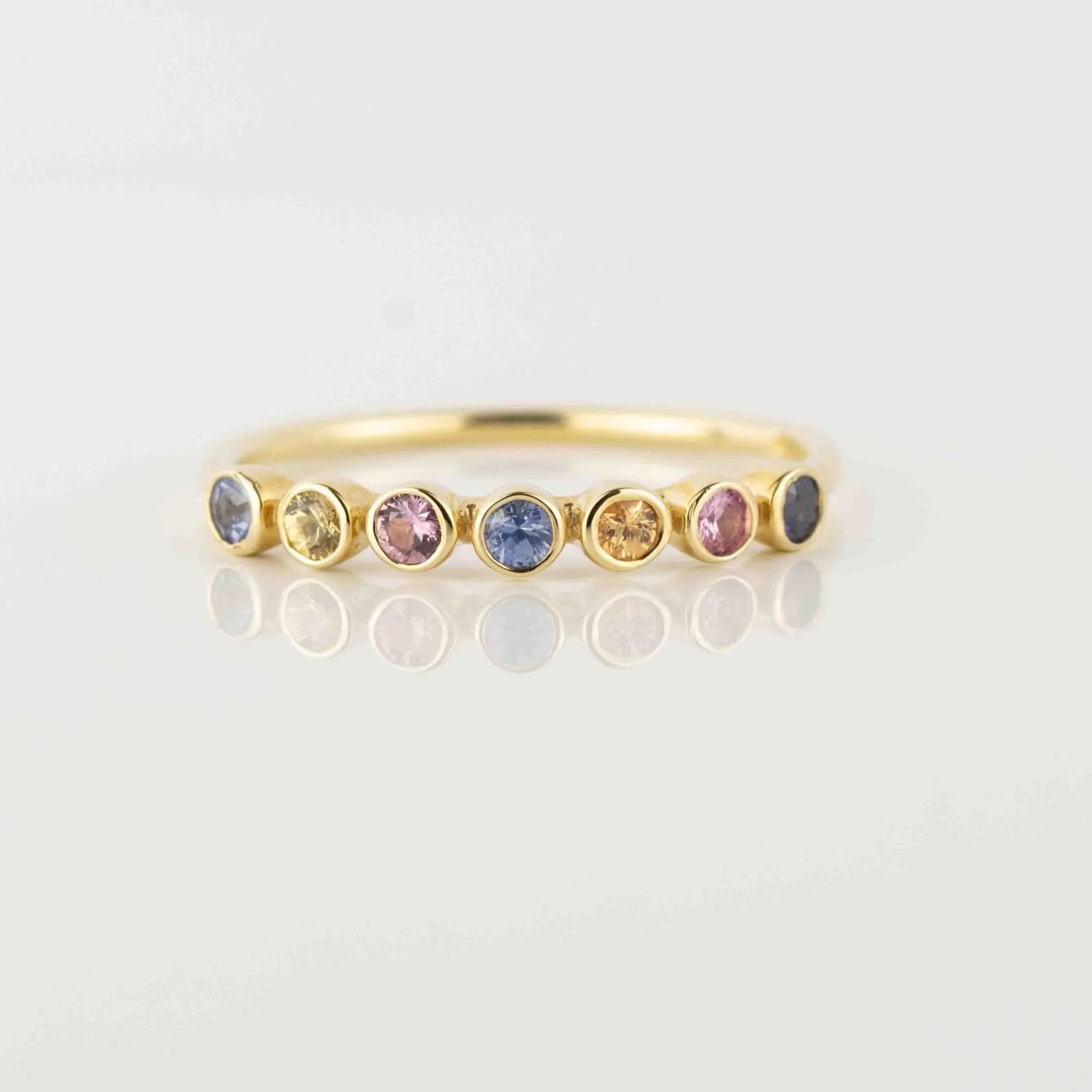 Pastel Sapphire Eternal Ring