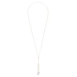 Petite Multi-Akoya Sparkle Lariat