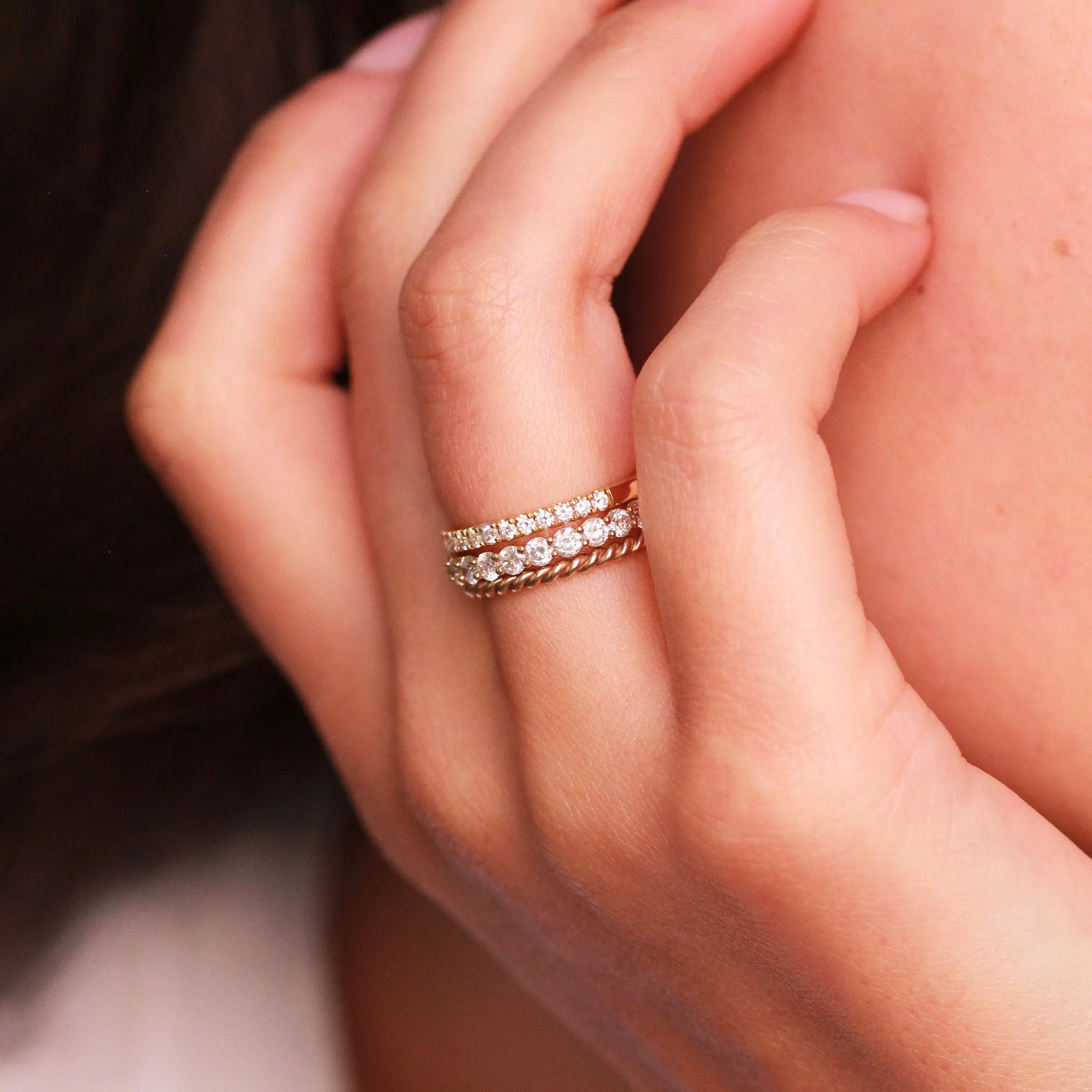 Platinum Set Diamond Eternity Ring