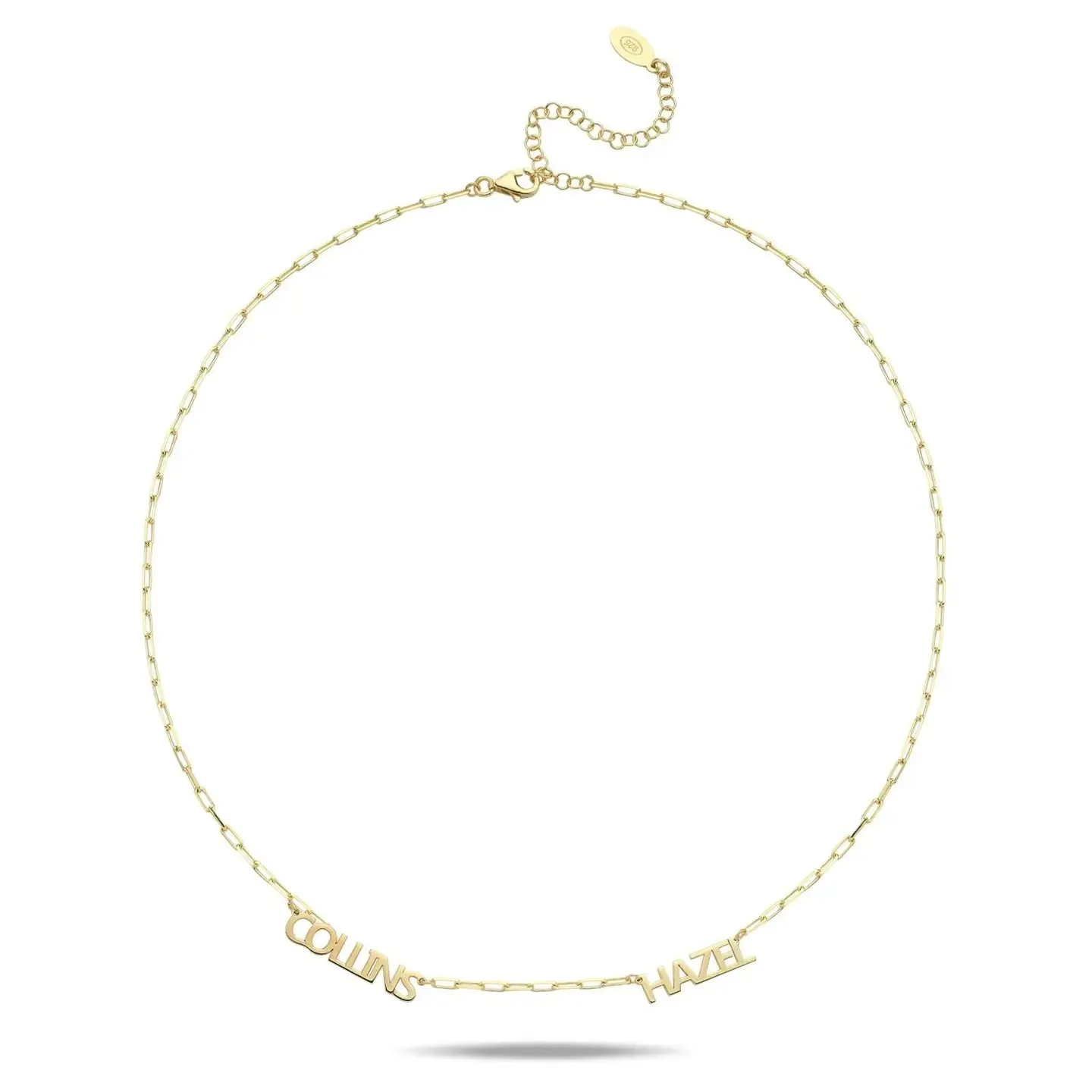 *PRE ORDER ONLY* Custom Mini Paperclip Necklace