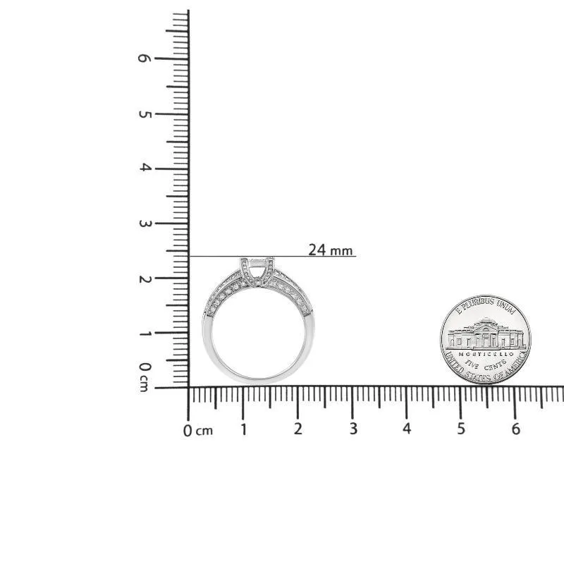 Prong Set Round Diamond Composite