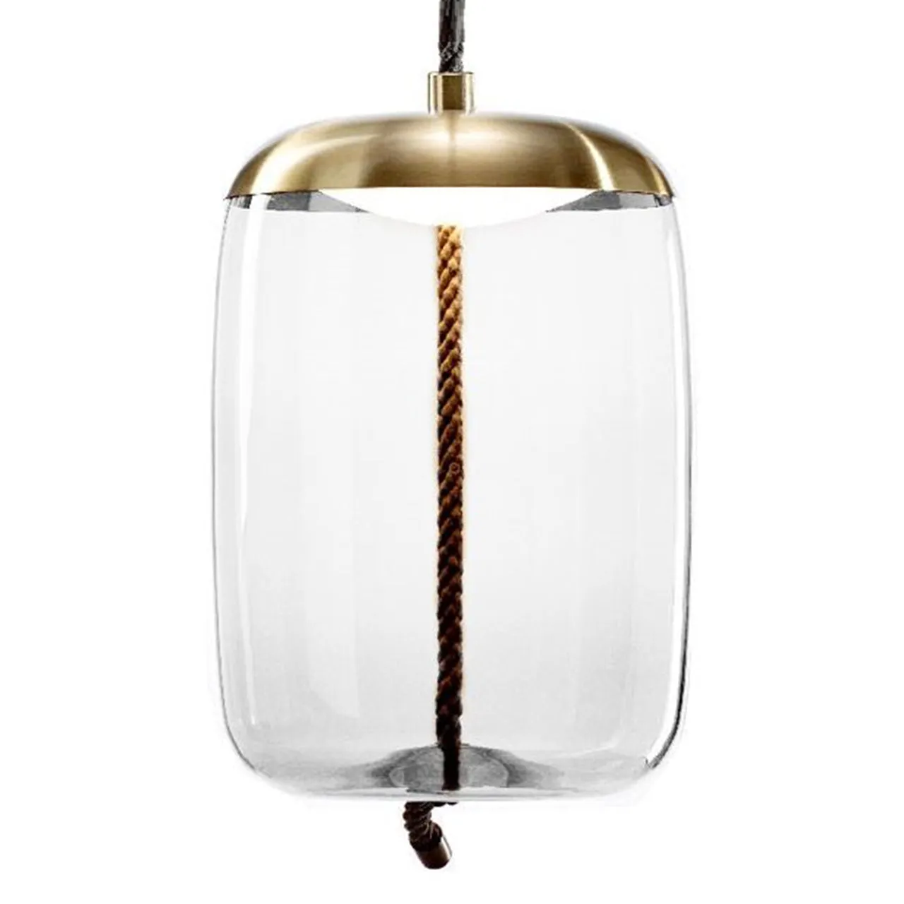 "Knot Cilindro" Large Pendant Light by Chiaramonte Marin