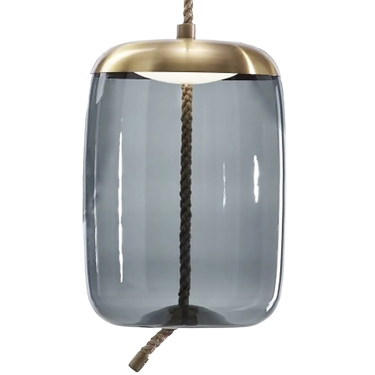 "Knot Cilindro" Large Pendant Light by Chiaramonte Marin