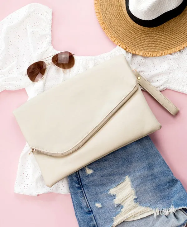 Revolve Foldover Envelope Clutch