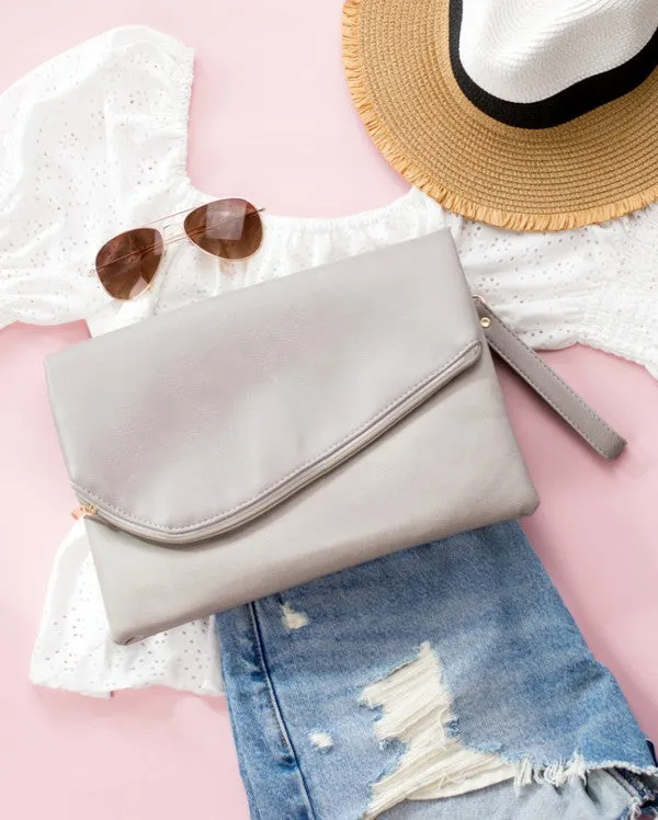 Revolve Foldover Envelope Clutch
