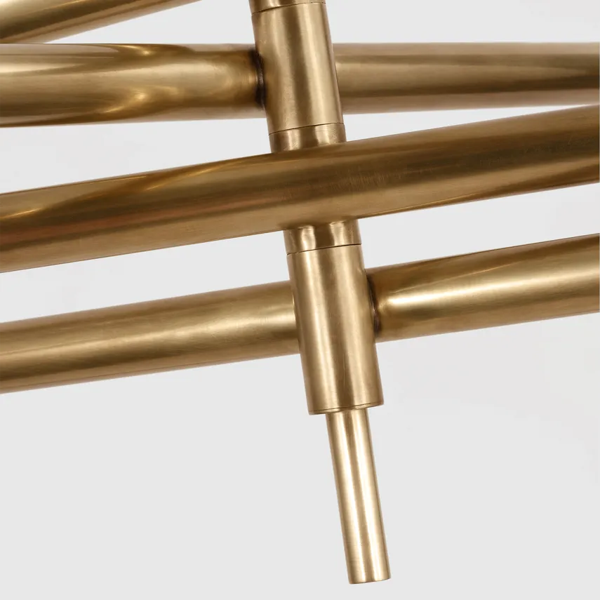 Roussea Grande Eight Light Articulating Chandelier