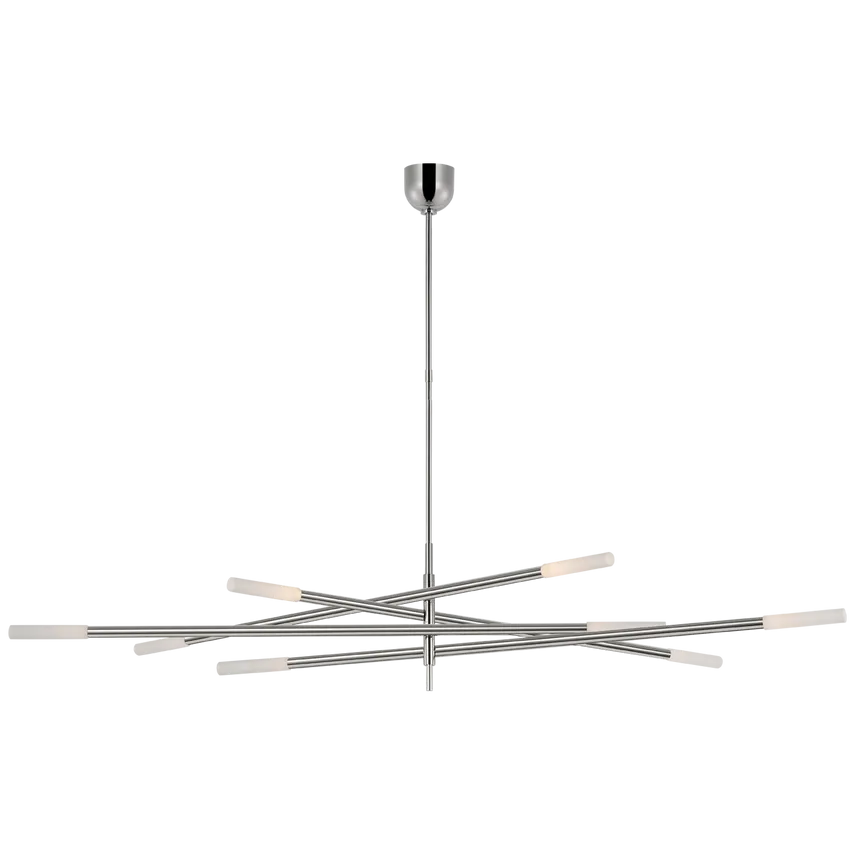 Roussea Grande Eight Light Articulating Chandelier