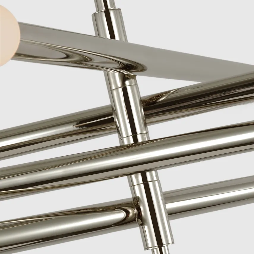 Roussea Grande Eight Light Articulating Chandelier