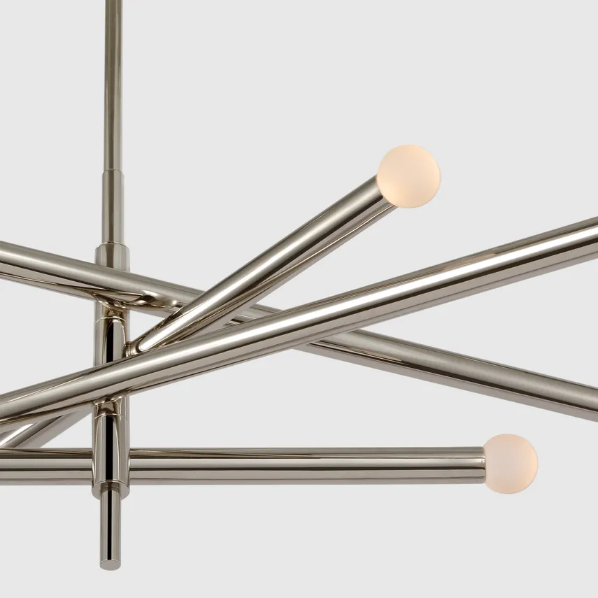 Roussea Grande Eight Light Articulating Chandelier