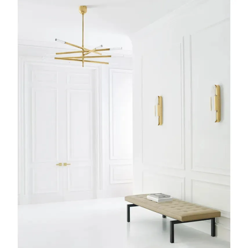 Roussea Grande Eight Light Articulating Chandelier