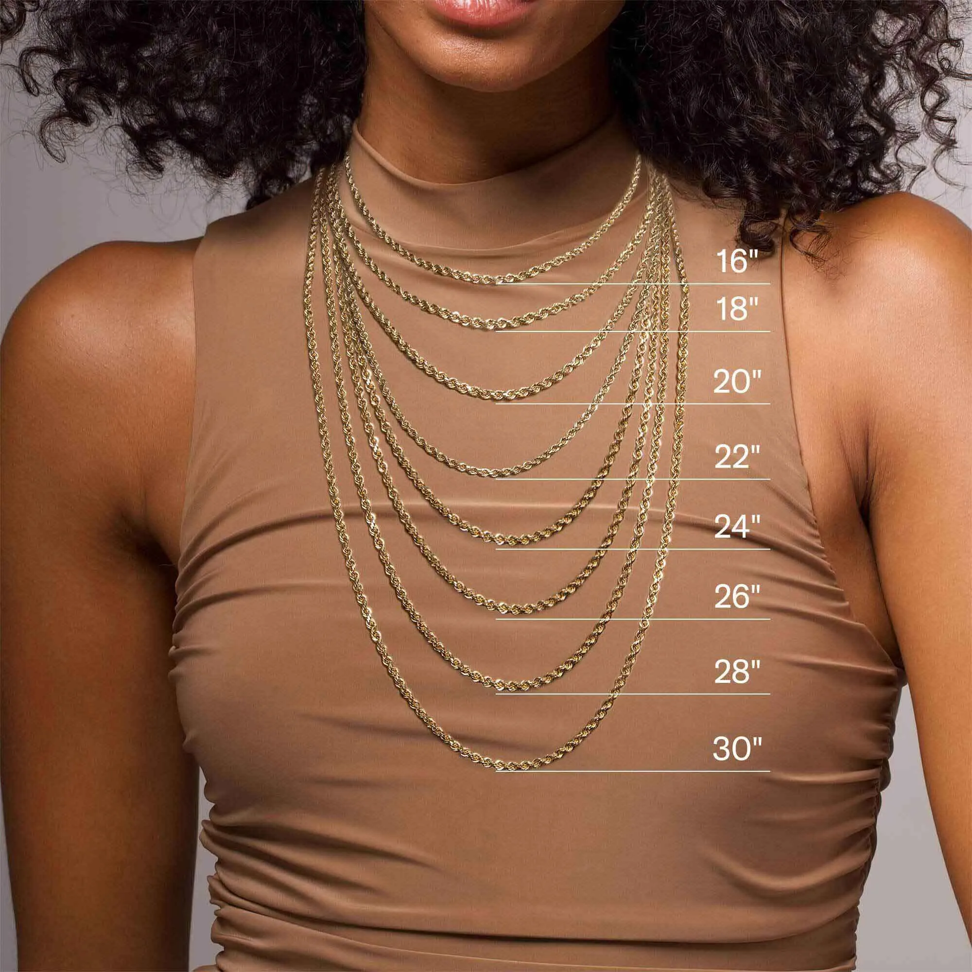 Shiny Classic Dome Byzantine Chain Necklace 10K Yellow Gold
