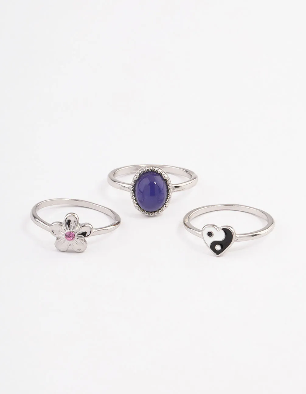 Silver Mood Multi Pack Ring