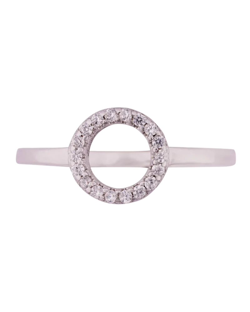 Simplistic Charm Ring