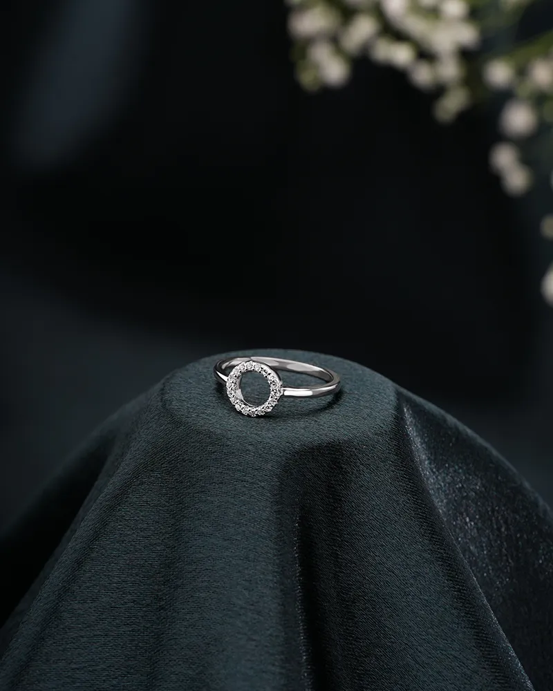 Simplistic Charm Ring