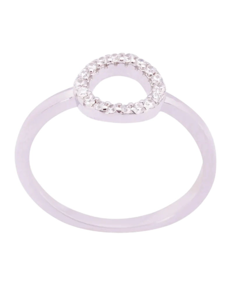 Simplistic Charm Ring