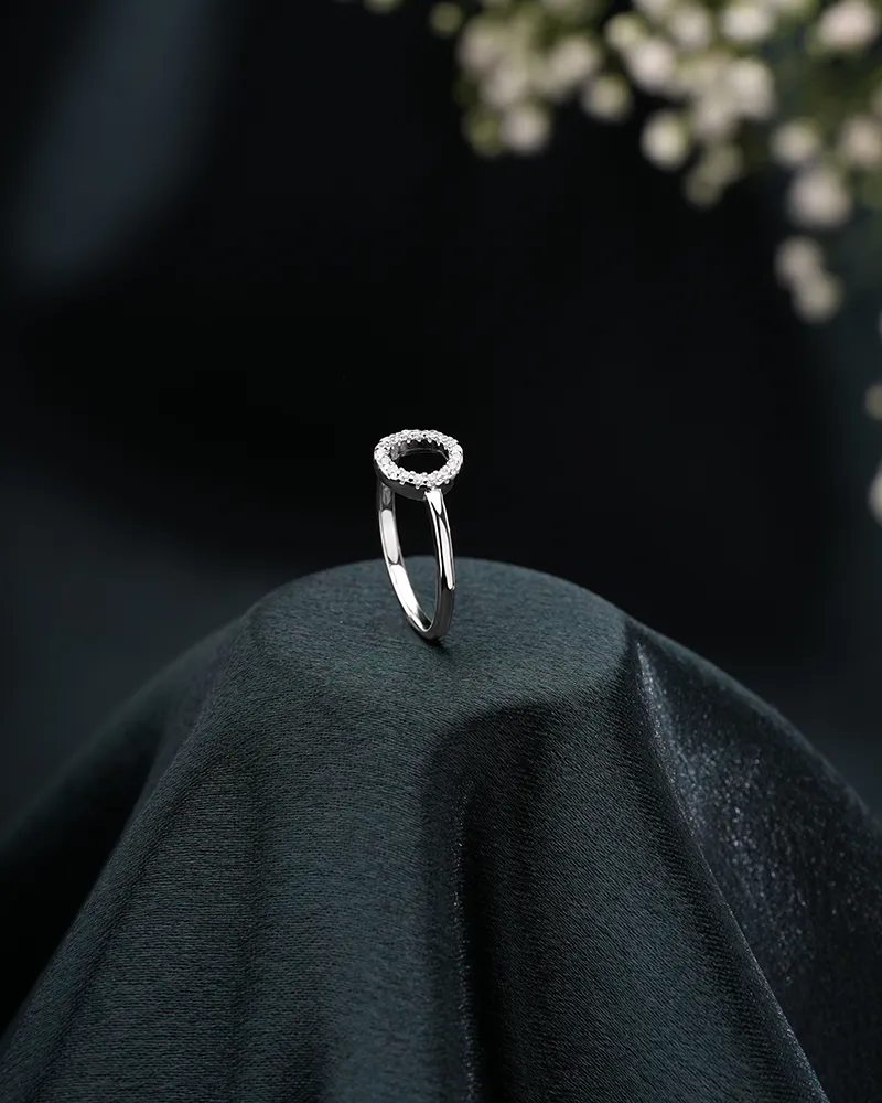 Simplistic Charm Ring