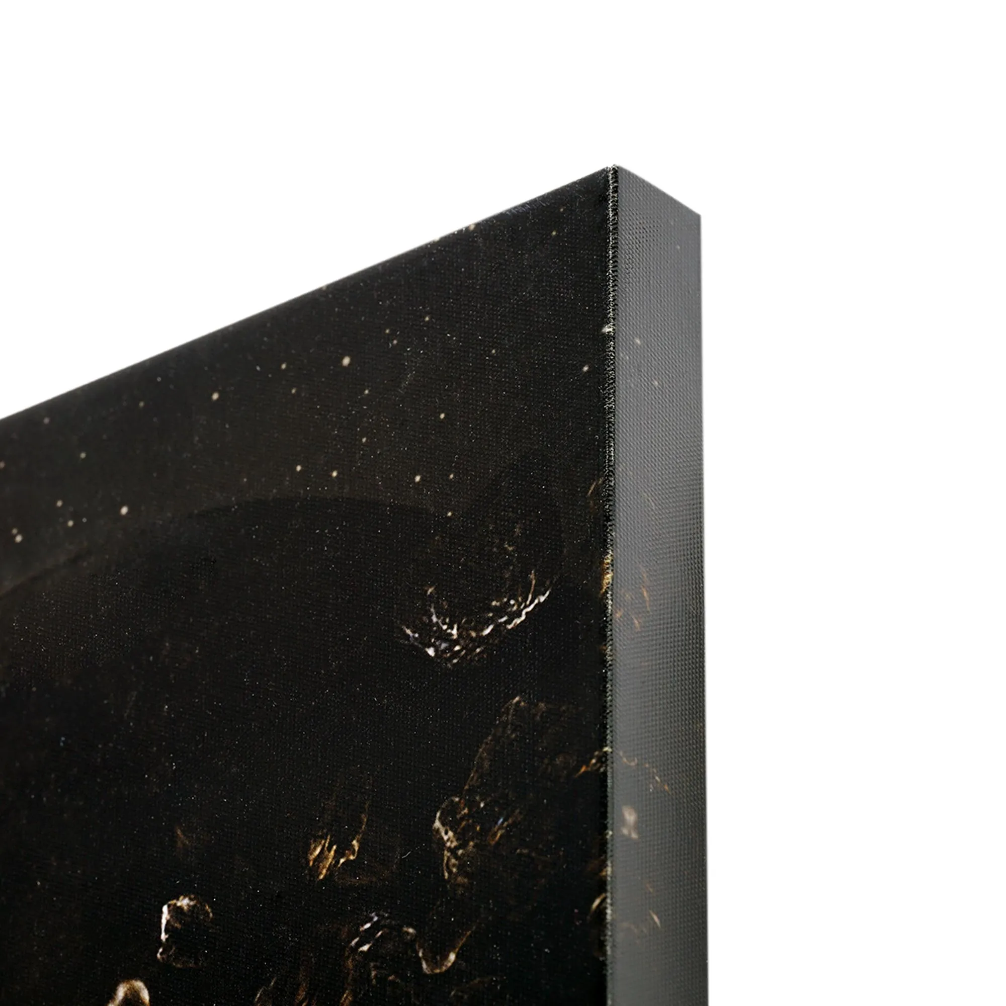 Solar System Glossy Lacquer Canvas Wall Art Print Panel - 48" x 18"