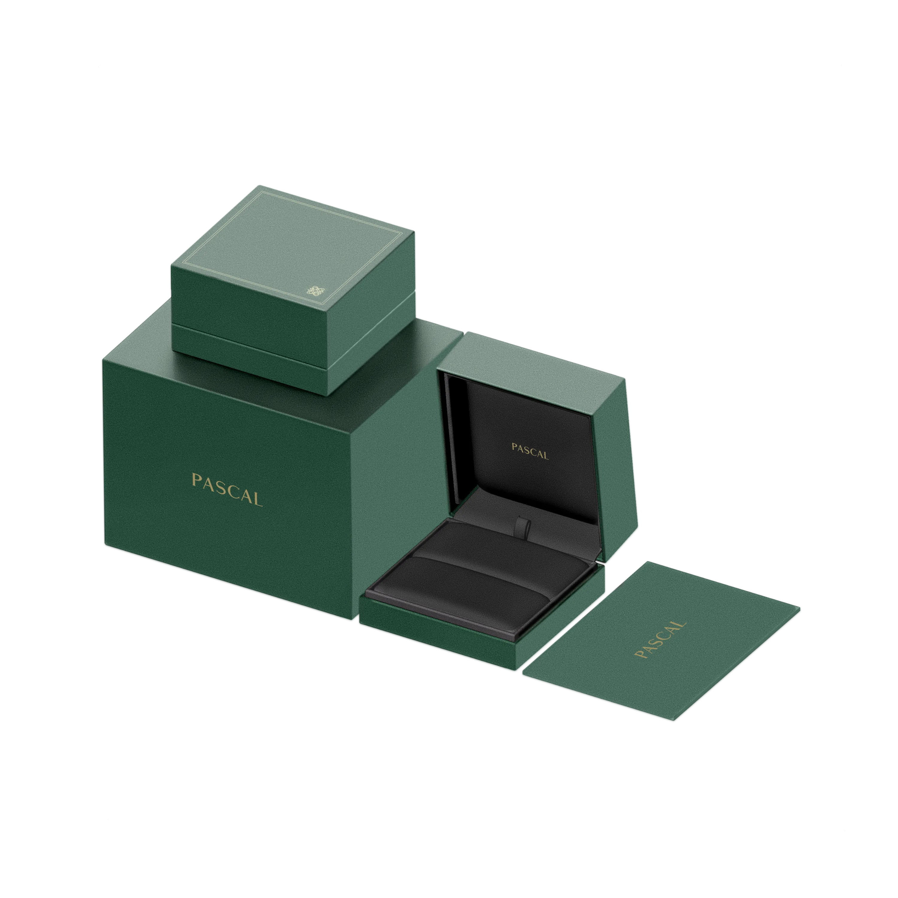 Solitaire Emerald Cut Diamond Ring