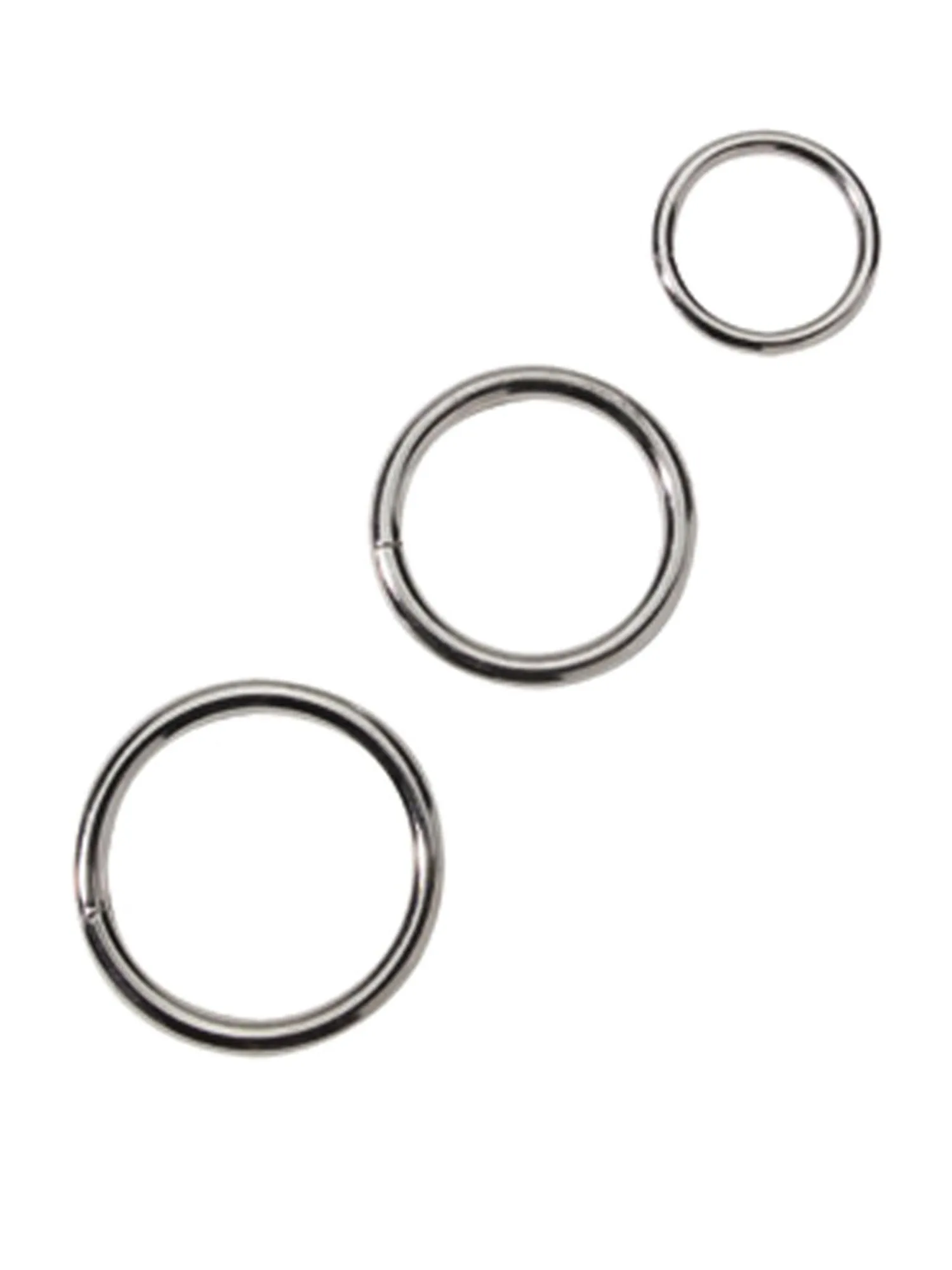 Spartacus Chrome Metal O-Ring Set