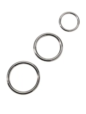 Spartacus Chrome Metal O-Ring Set