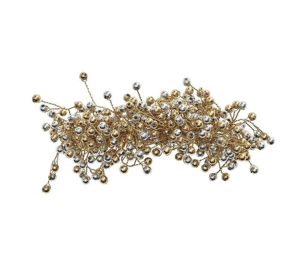 Spray Napkin Rings in Gold Silver