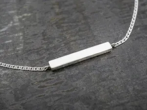 Squared Bar Necklace