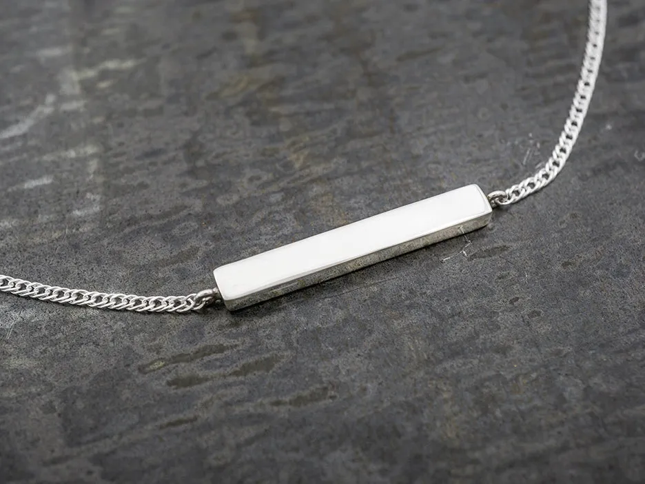 Squared Bar Necklace