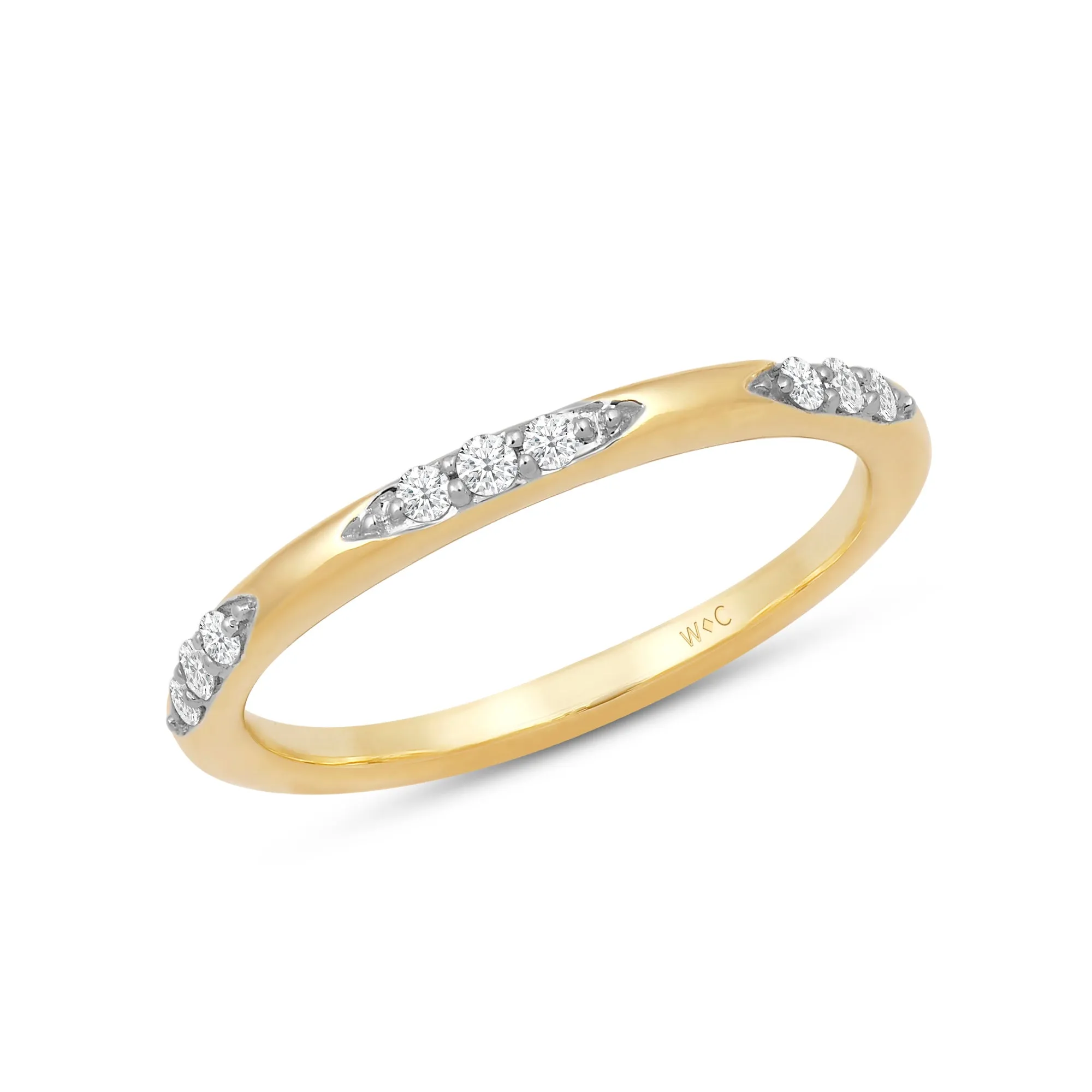 Studded Station Diamond Fashion Ring