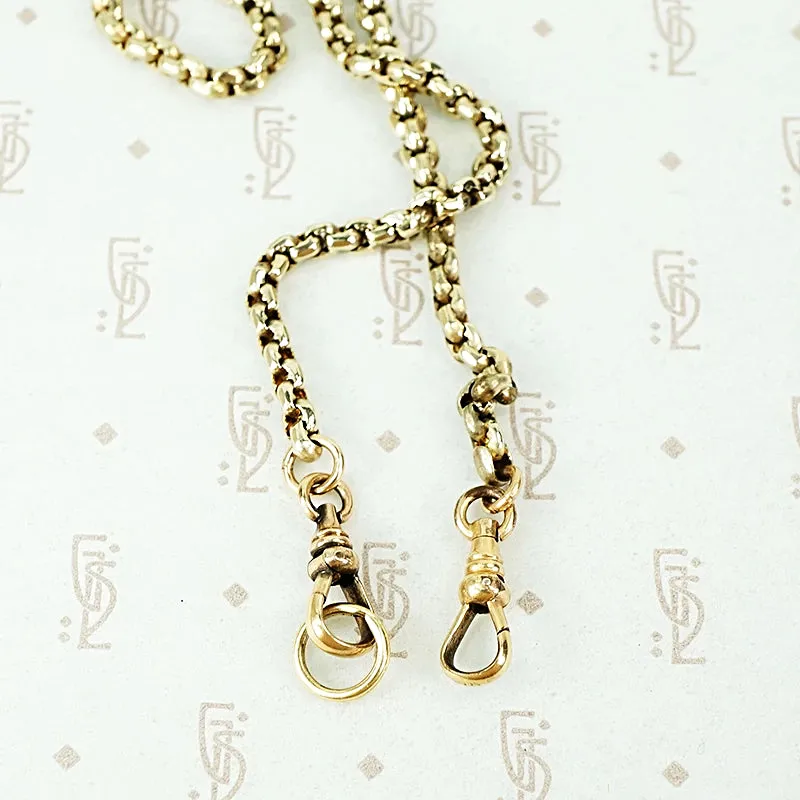 The Versatile Antique Split Ring Chain