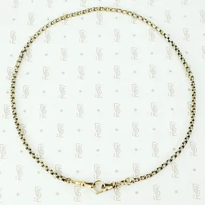 The Versatile Antique Split Ring Chain