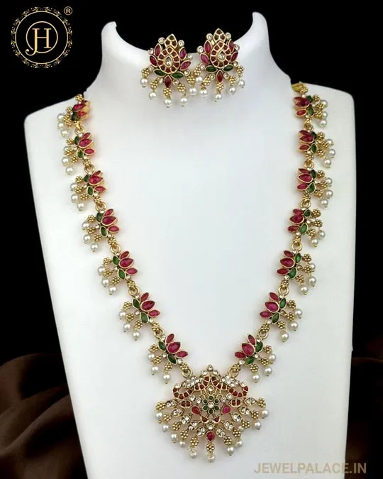 Trendy Antique Necklace Set JH5219