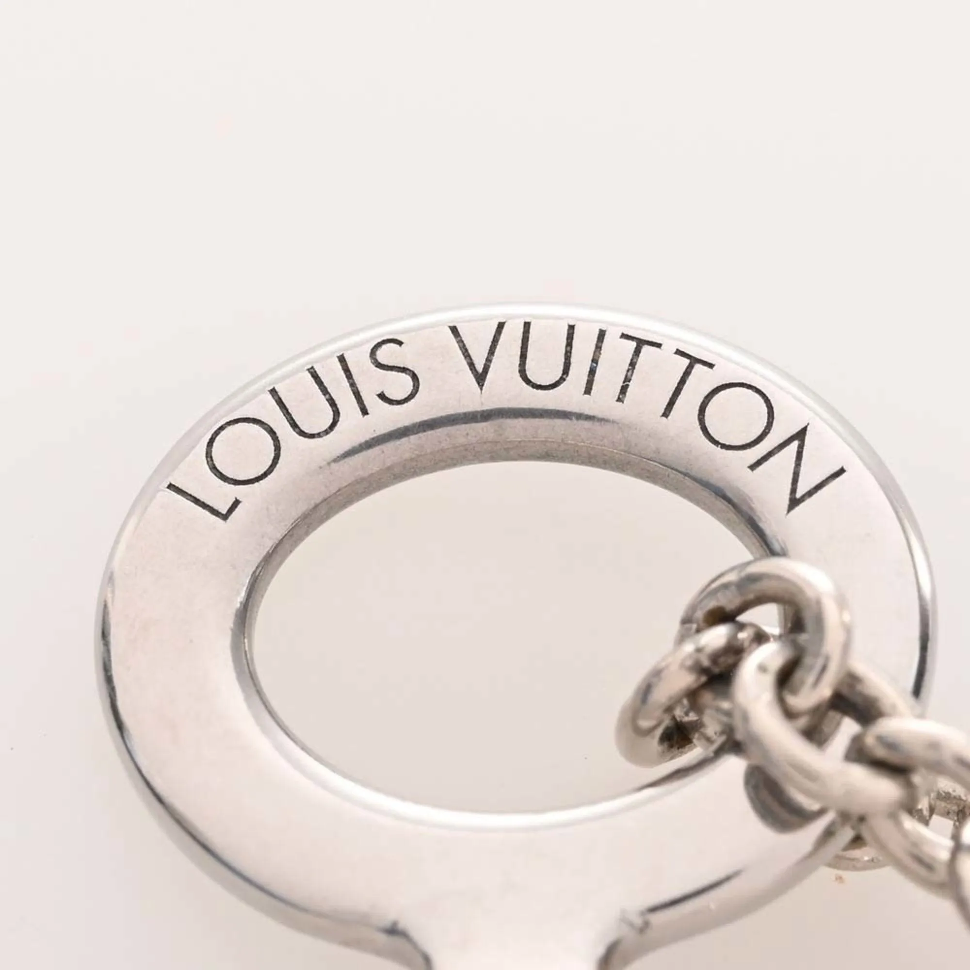 Trendy Inspired Louis Vuitton Lv Key Necklace M00678 Silver Men's