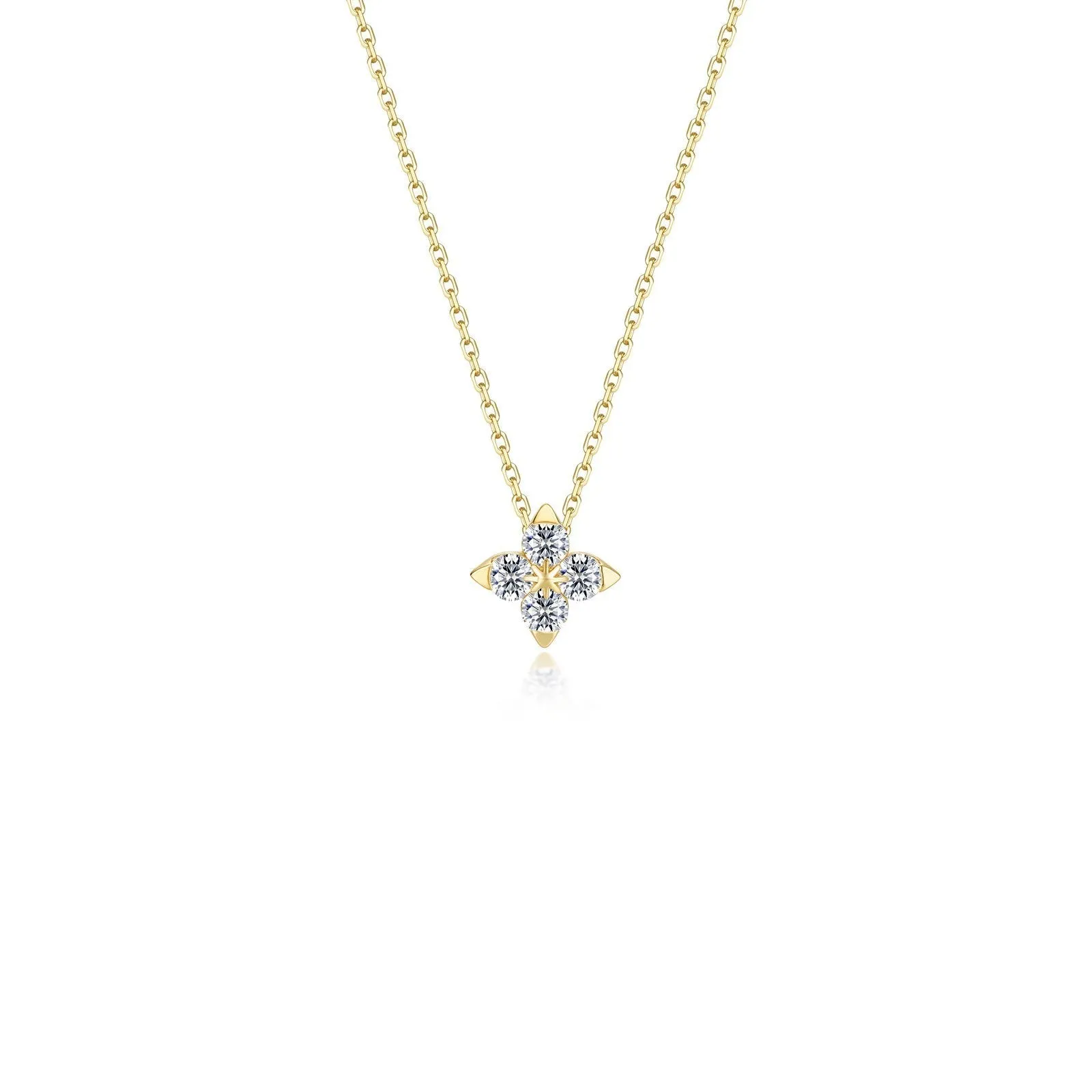 Trillium Bud Necklace N0343CLP18