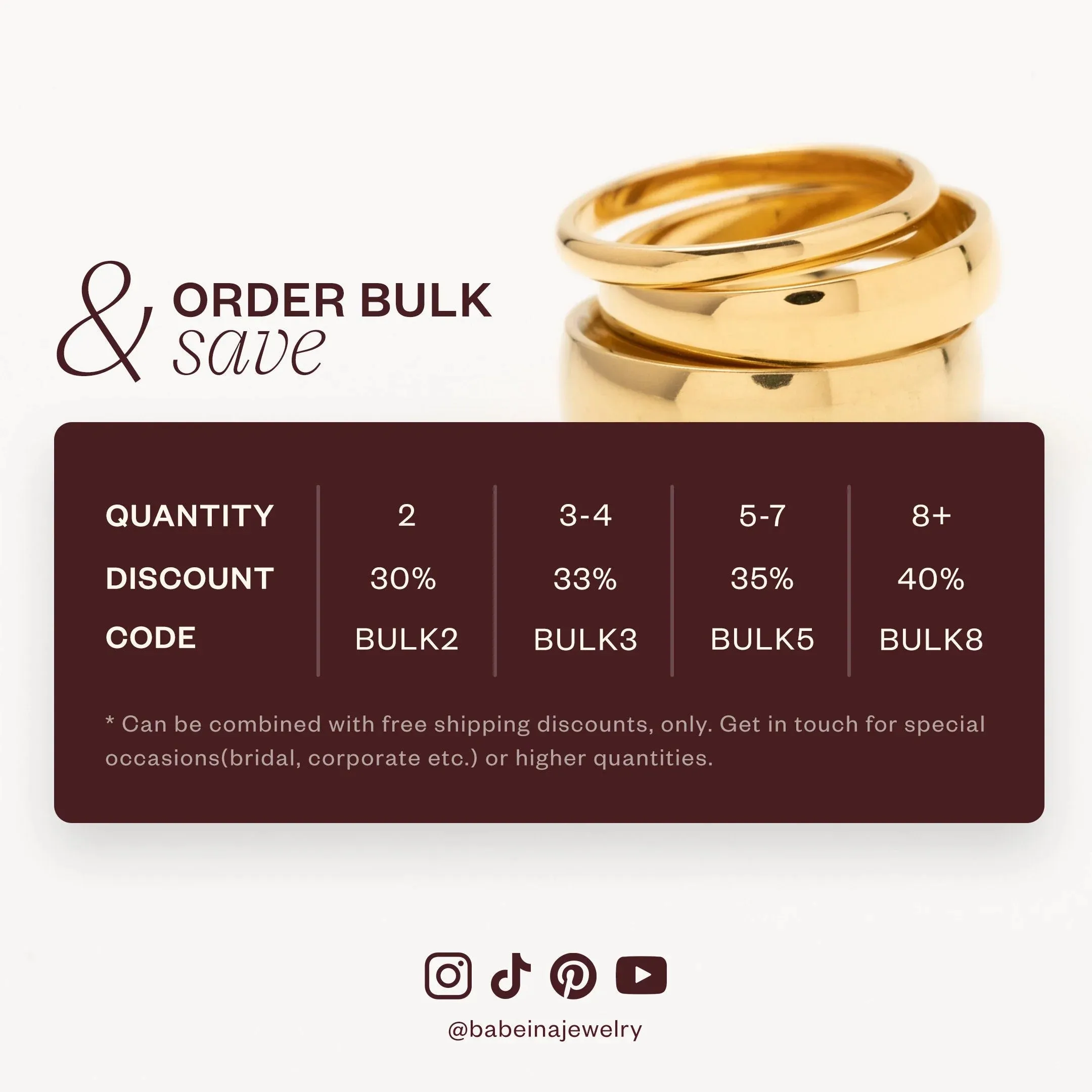 Trio Stackable Ring