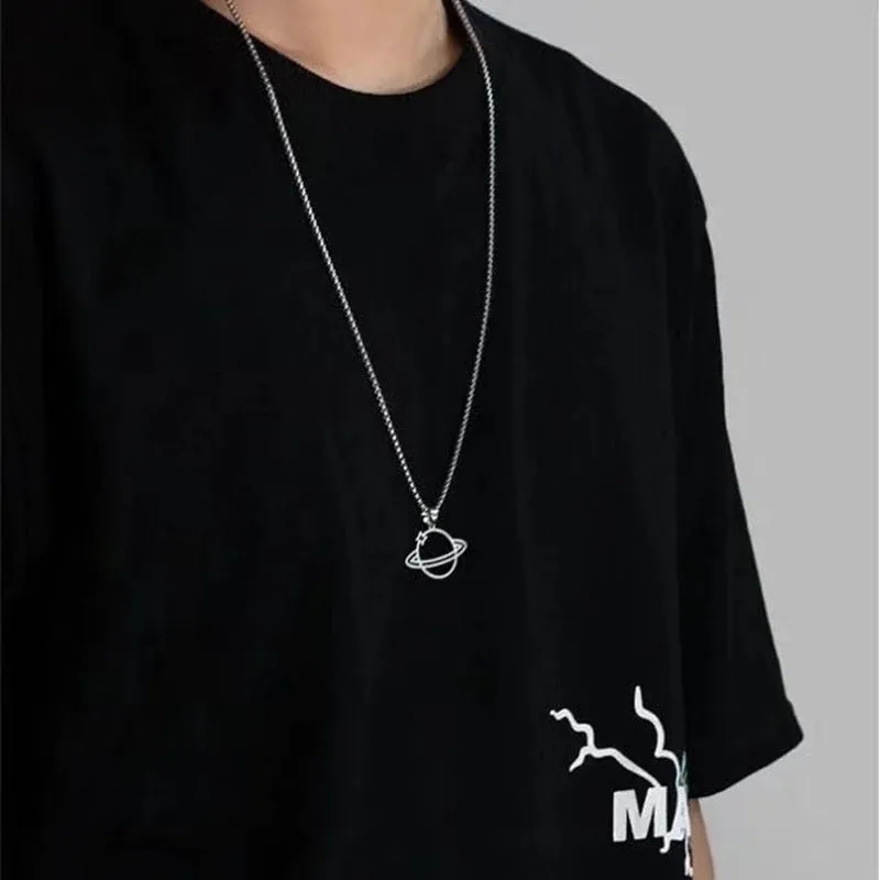 Vintage Gothic Hollow Cross Silver Pendant Necklaces Jewellery