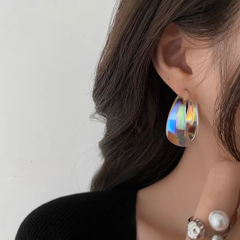 Wholesale Colorful Plastic Earrings
