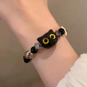 Wholesale Natural Stone Kitten Beaded Jewelry Natural stone Bracelet